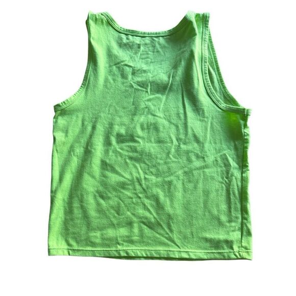 Hello Kitty lime green tank top ‘Be Kind’ sz Large 10-12 NEW - Picture 5 of 5